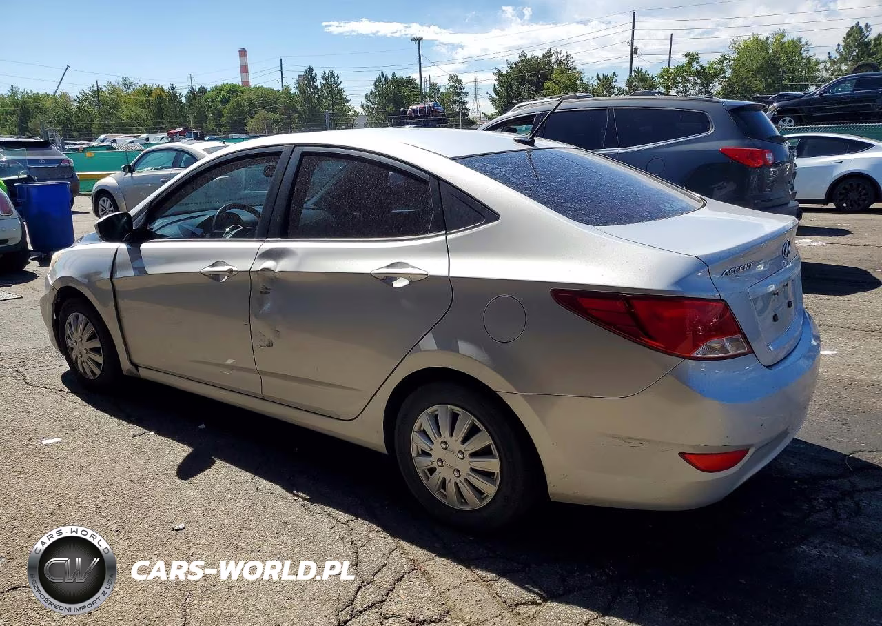 2016 Hyundai Accent Se VIN:KMHCT4AE3GU036608 - 2