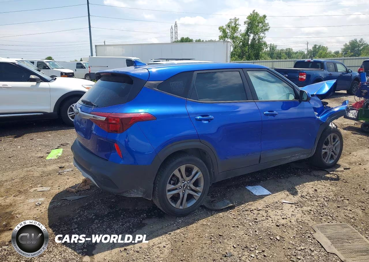 2021 Kia Seltos Lx VIN:KNDEPCAA6M7060596 - 3