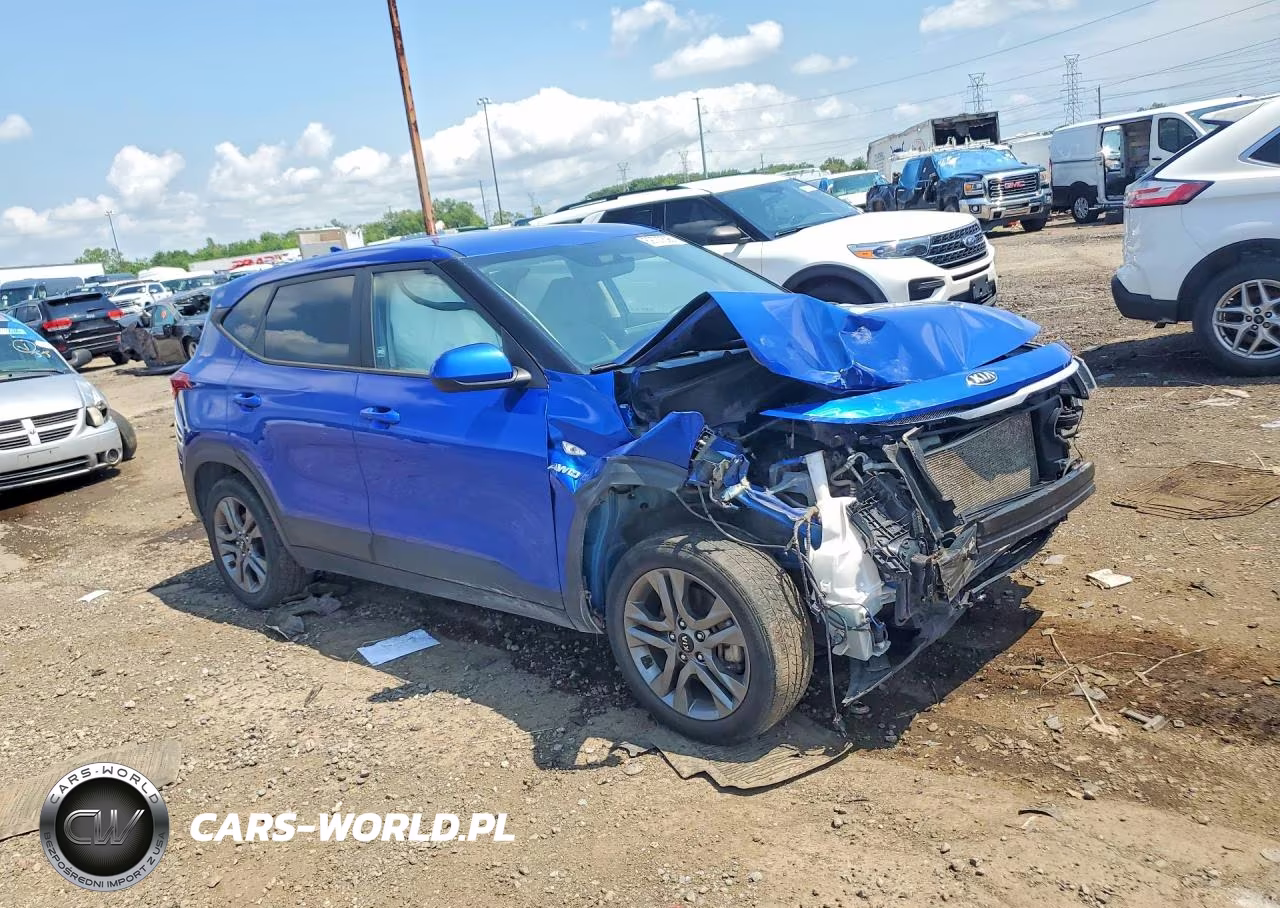 2021 Kia Seltos Lx VIN:KNDEPCAA6M7060596 - 4