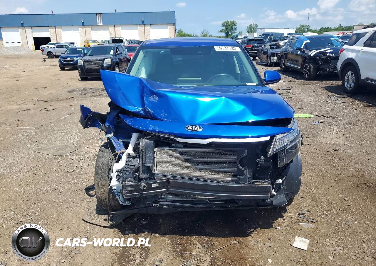 2021 Kia Seltos Lx VIN:KNDEPCAA6M7060596 - 5