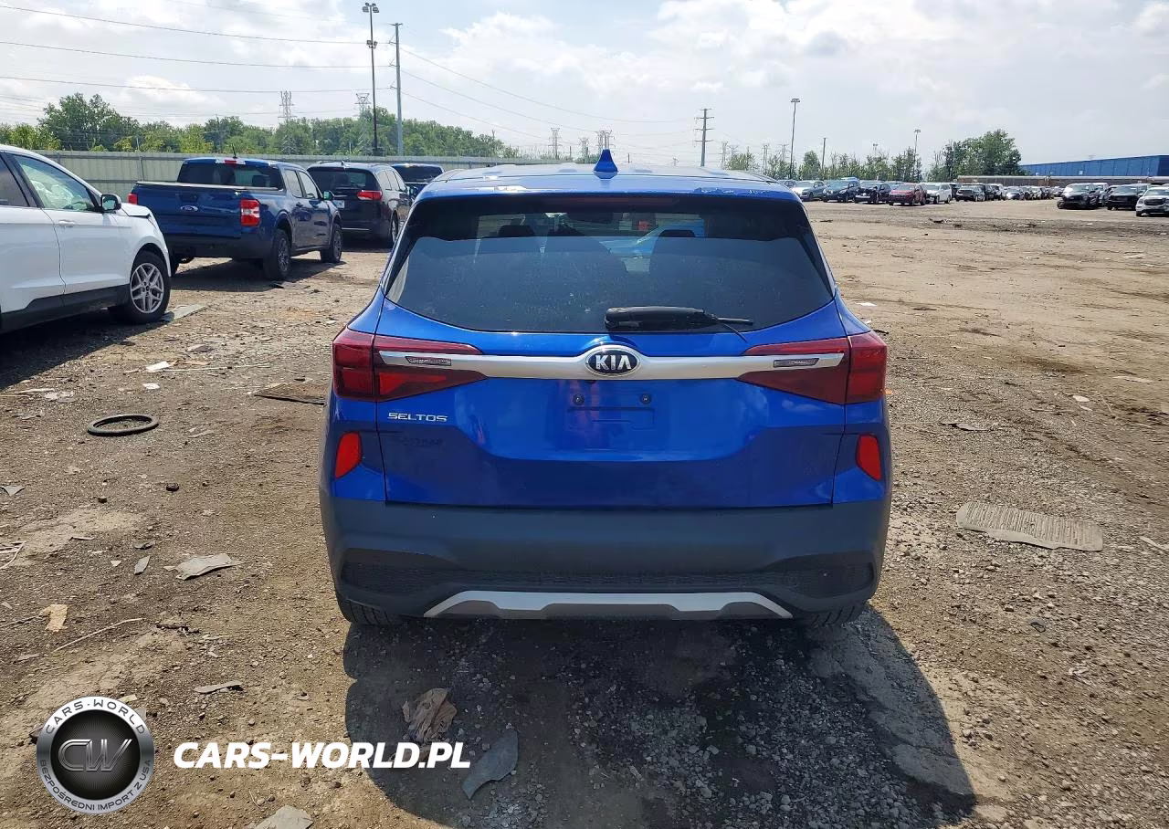 2021 Kia Seltos Lx VIN:KNDEPCAA6M7060596 - 6