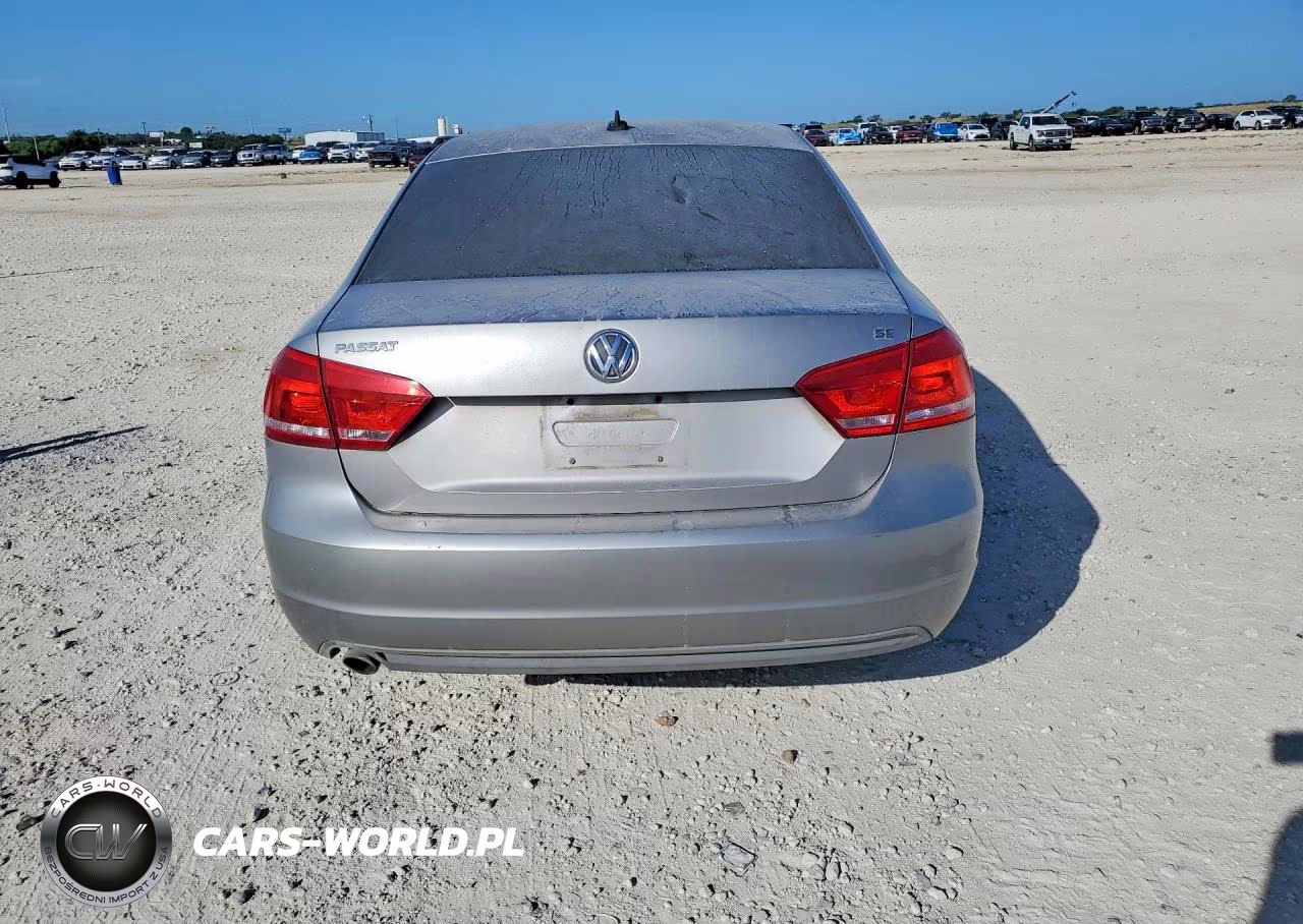 2012 Volkswagen Passat Se VIN:1VWBP7A3XCC019967 - 6