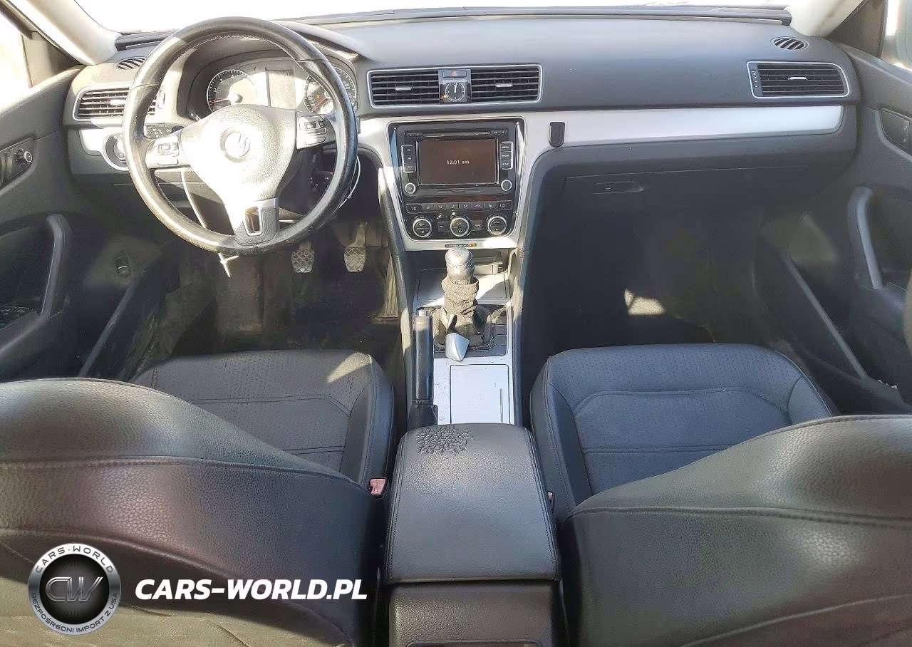 2012 Volkswagen Passat Se VIN:1VWBP7A3XCC019967 - 8
