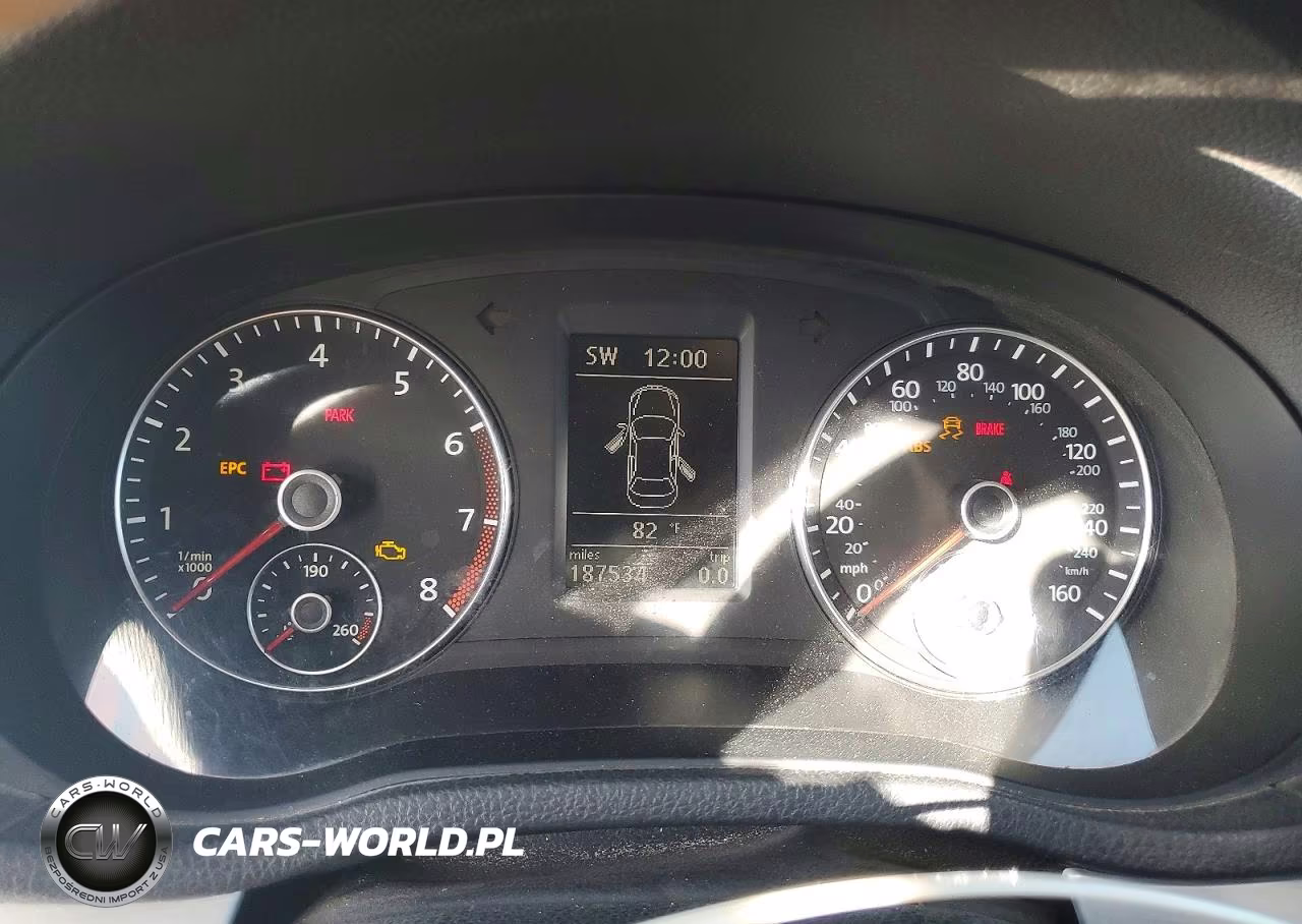 2012 Volkswagen Passat Se VIN:1VWBP7A3XCC019967 - 9