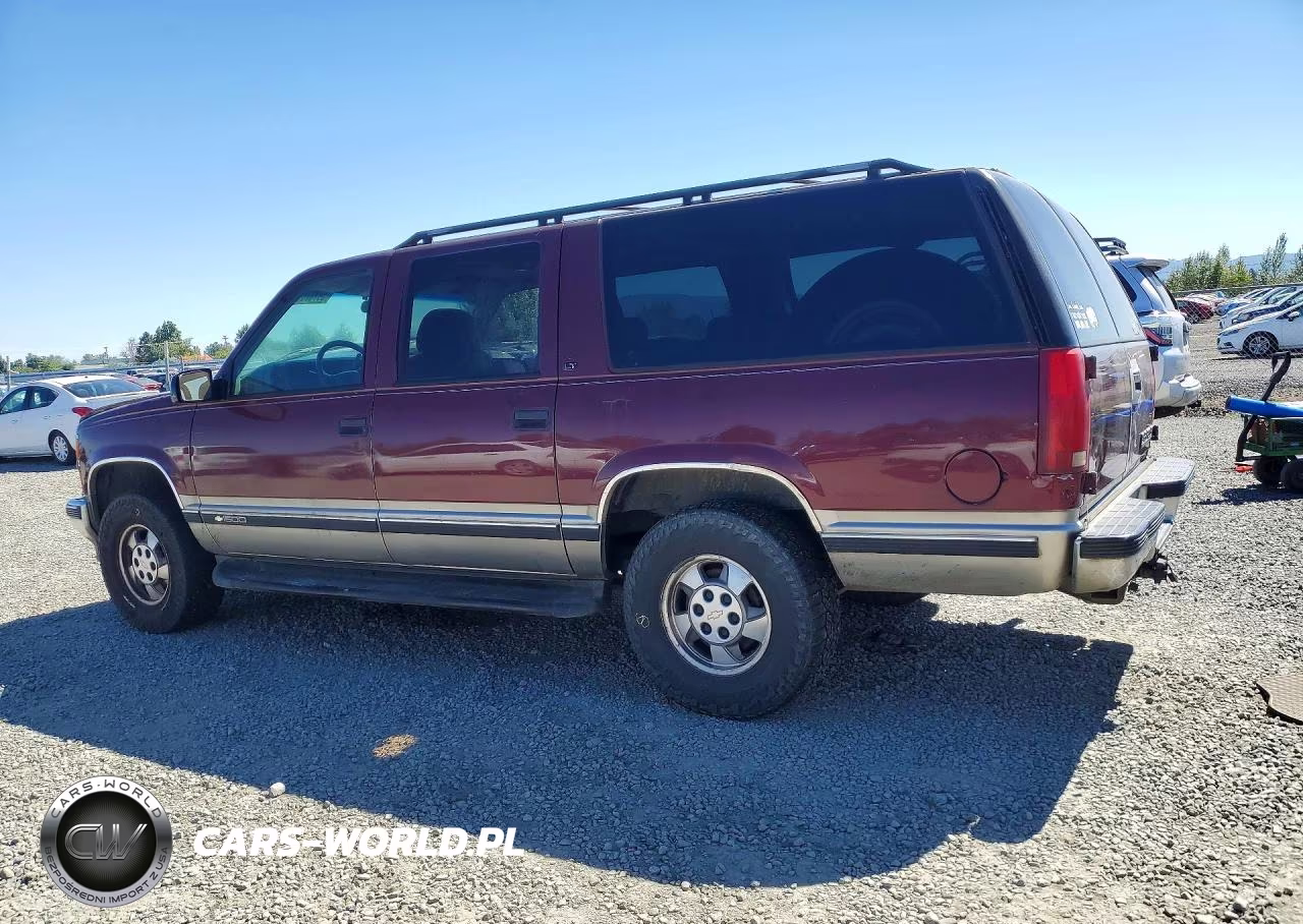 1999 Chevrolet Suburban K1500 VIN:3GNFK16R9XG194038 - 2