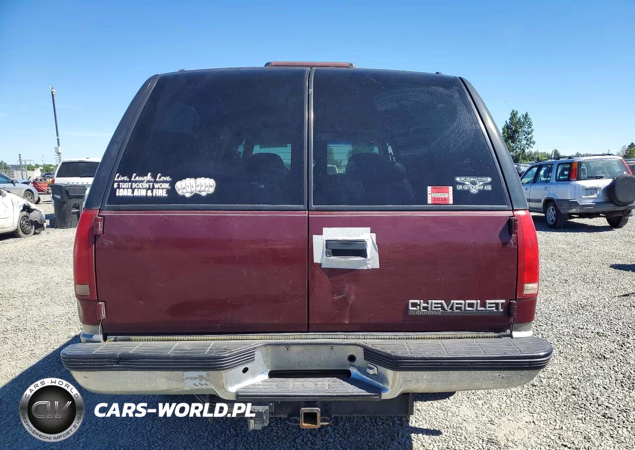 1999 Chevrolet Suburban K1500 VIN:3GNFK16R9XG194038 - 6