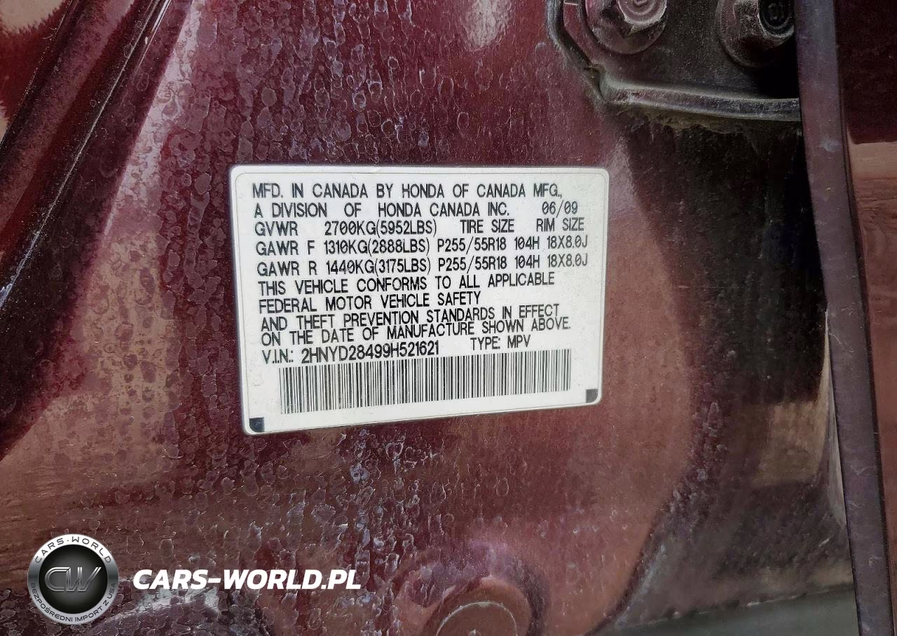 2009 Acura Mdx Technology VIN:2HNYD28499H521621 - 13