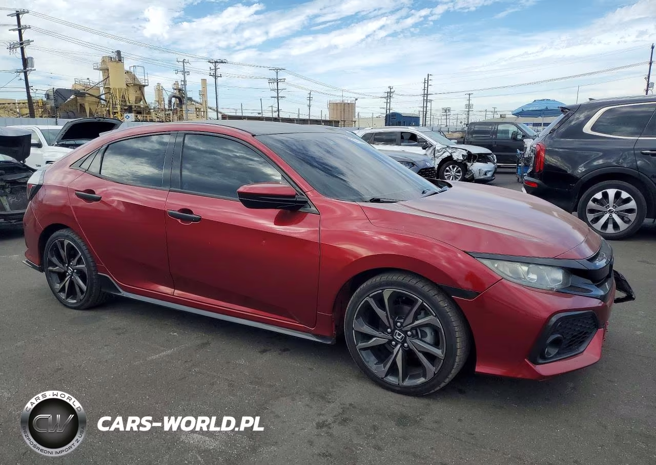 2019 Honda Civic Sport VIN:SHHFK7H42KU402741 - 4