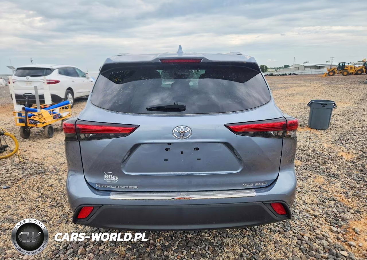 2020 Toyota Highlander Xle VIN:5TDGZRBH8LS046396 - 6