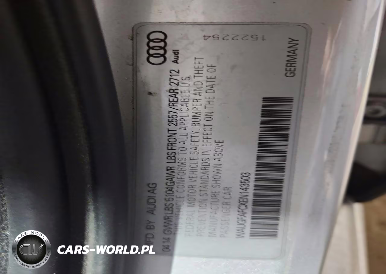 2014 Audi A6 Premium Plus VIN:WAUGFAFCXEN143503 - 12