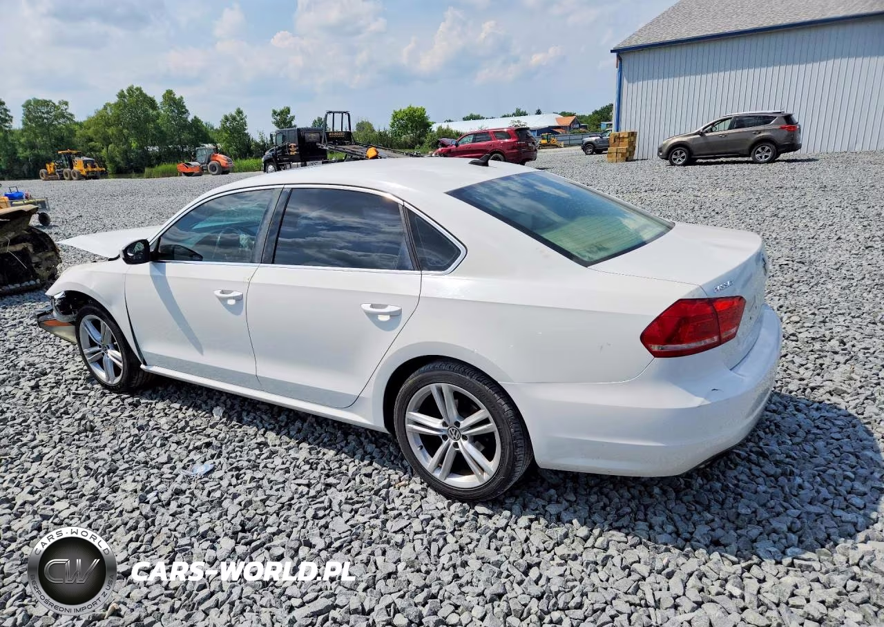 2014 Volkswagen Passat Se VIN:1VWBS7A32EC077511 - 2