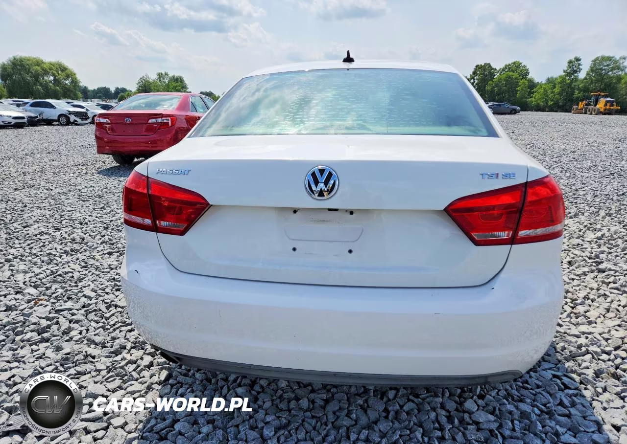 2014 Volkswagen Passat Se VIN:1VWBS7A32EC077511 - 6