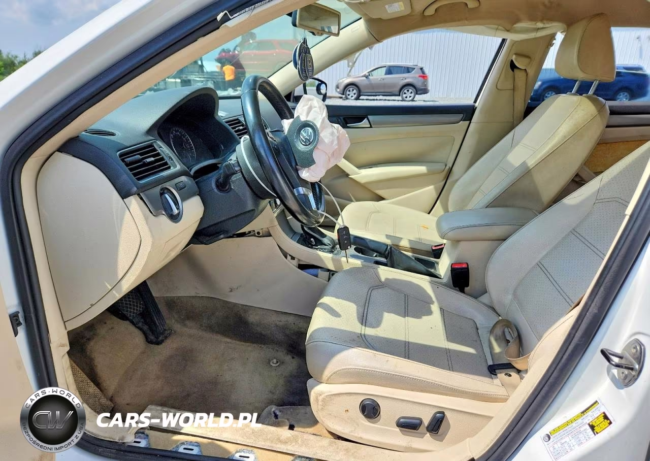 2014 Volkswagen Passat Se VIN:1VWBS7A32EC077511 - 7