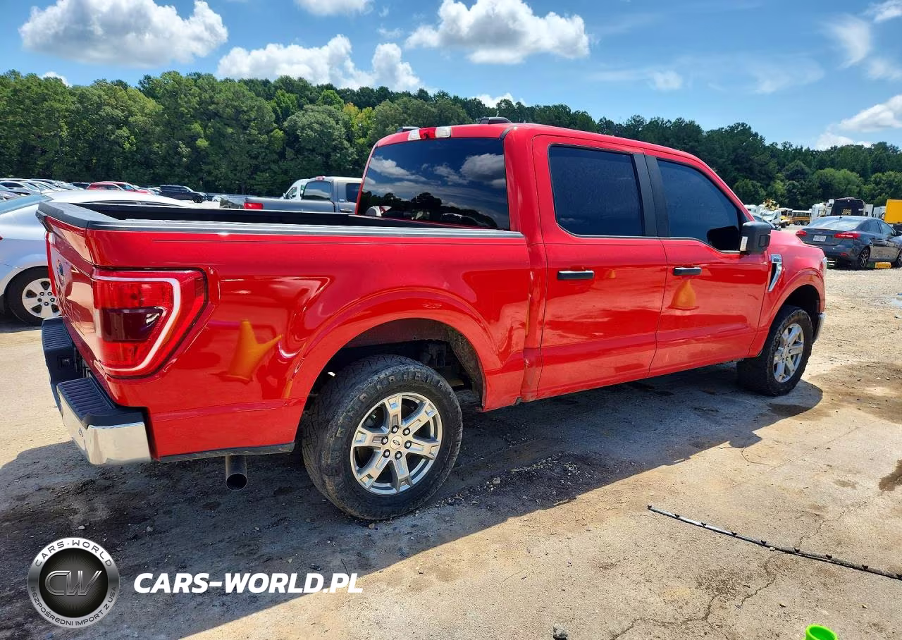 2021 Ford F150 Supercrew VIN:1FTEW1C56MKD45884 - 3