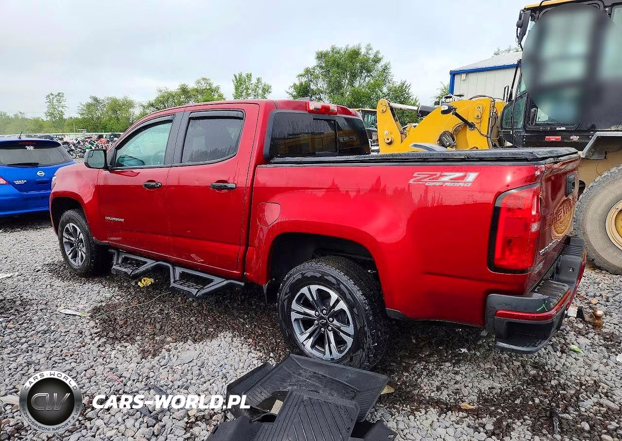 2021 Chevrolet Colorado Z71 VIN:1GCGTDEN3M1240063 - 2