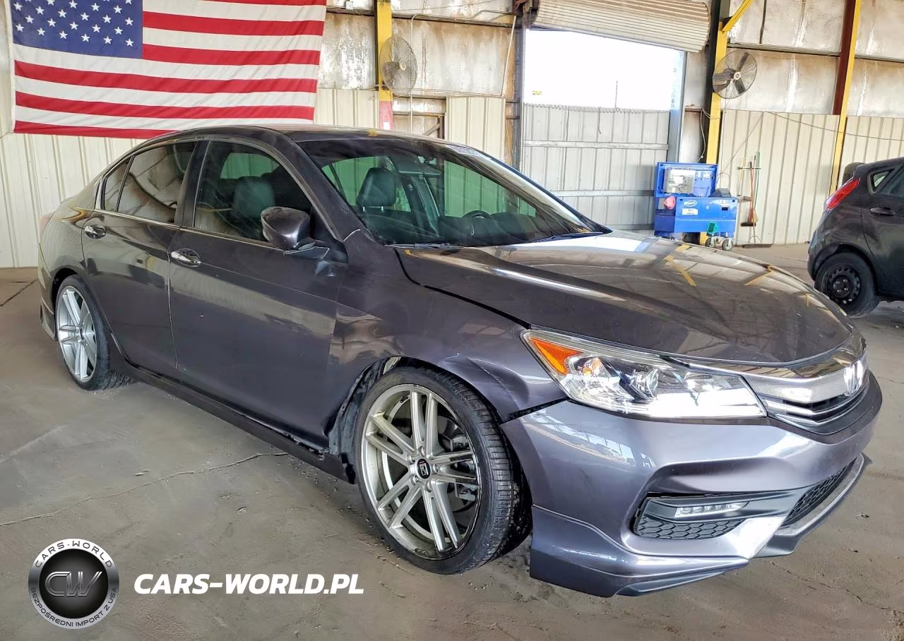 2016 Honda Accord Sport VIN:1HGCR2F51GA118422 - 4