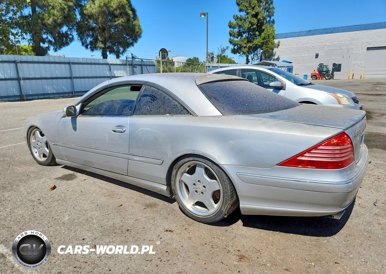 2001 Mercedes-Benz Cl 600 VIN:WDBPJ78J11A009706 - 2