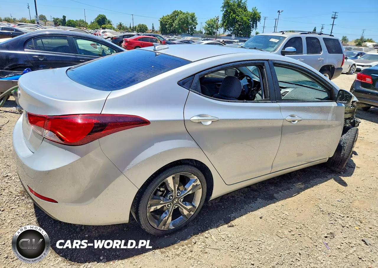 2016 Hyundai Elantra Se VIN:5NPDH4AE8GH667083 - 3