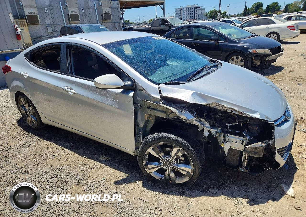 2016 Hyundai Elantra Se VIN:5NPDH4AE8GH667083 - 4