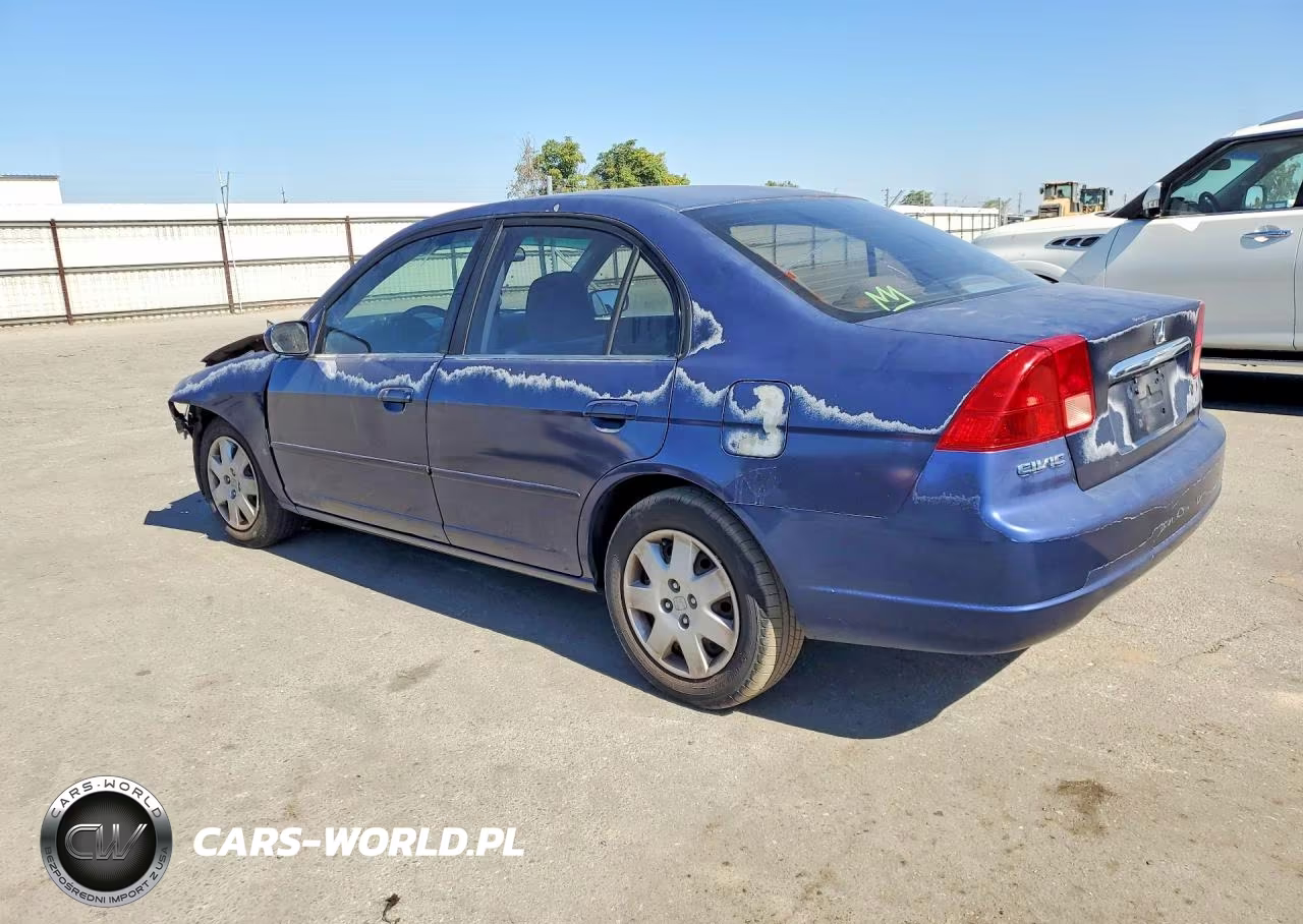 2002 Honda Civic Ex VIN:2HGES26852H532403 - 2