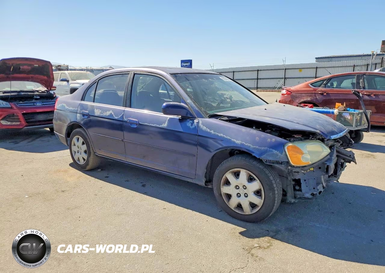 2002 Honda Civic Ex VIN:2HGES26852H532403 - 4