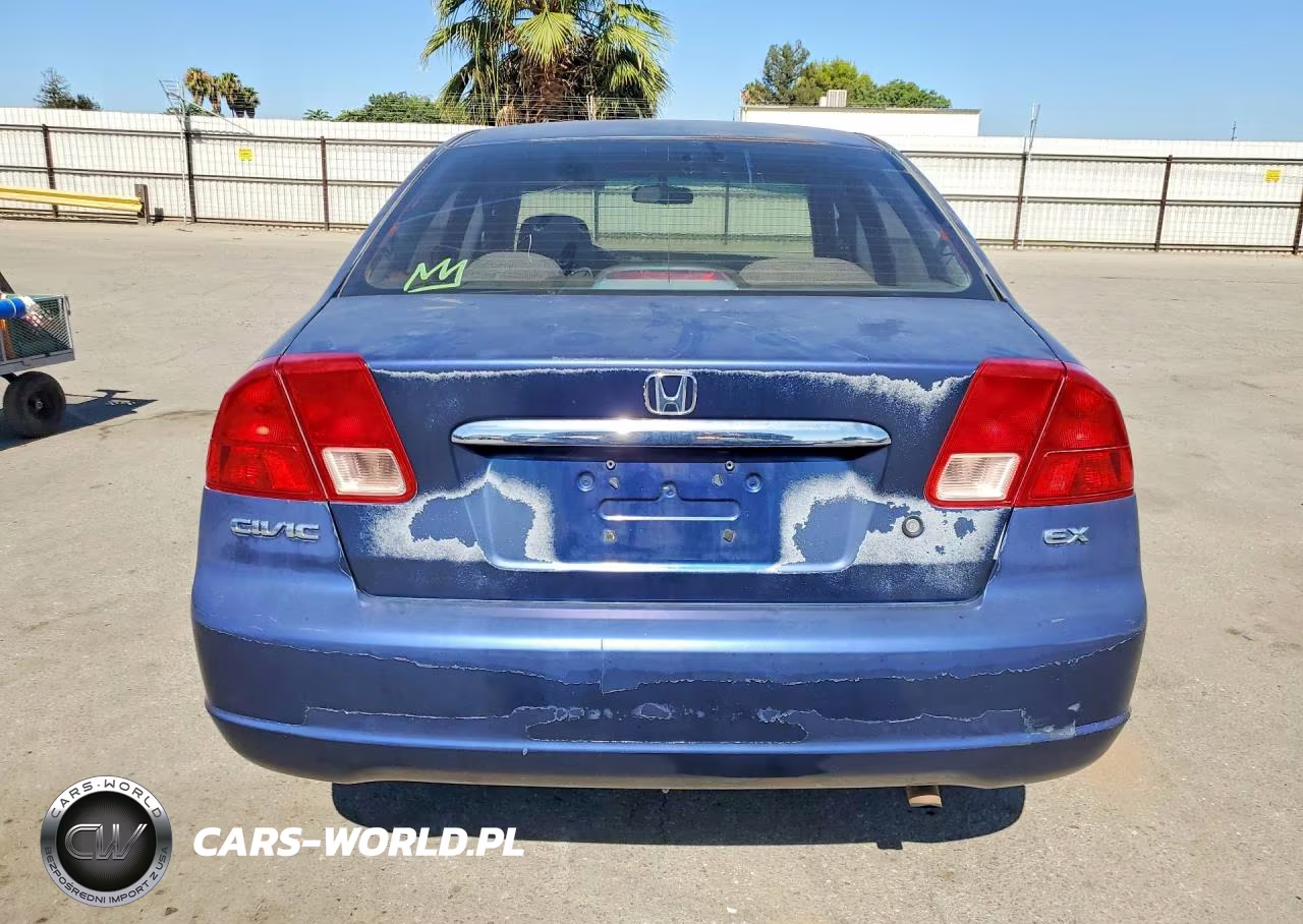 2002 Honda Civic Ex VIN:2HGES26852H532403 - 6