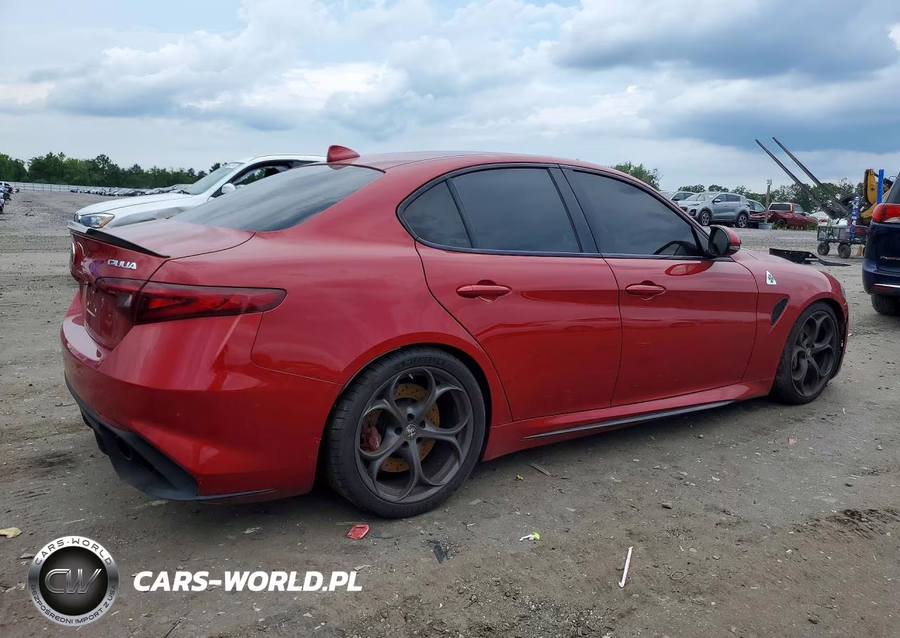 2017 Alfa Romeo Giulia Quadrifoglio VIN:ZARFAEAV2H7547696 - 3