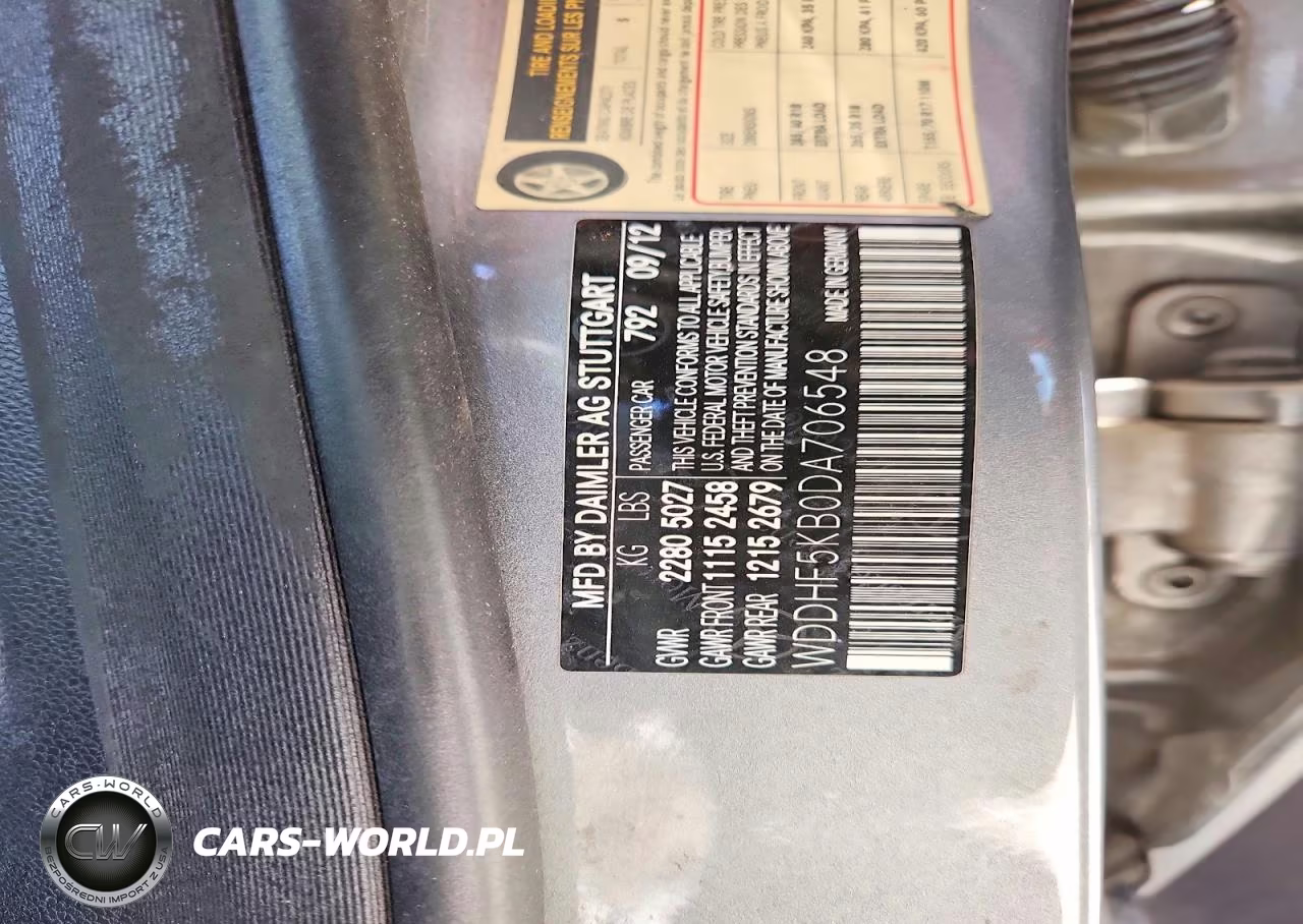 2013 Mercedes-Benz E 350 VIN:WDDHF5KB0DA706548 - 12