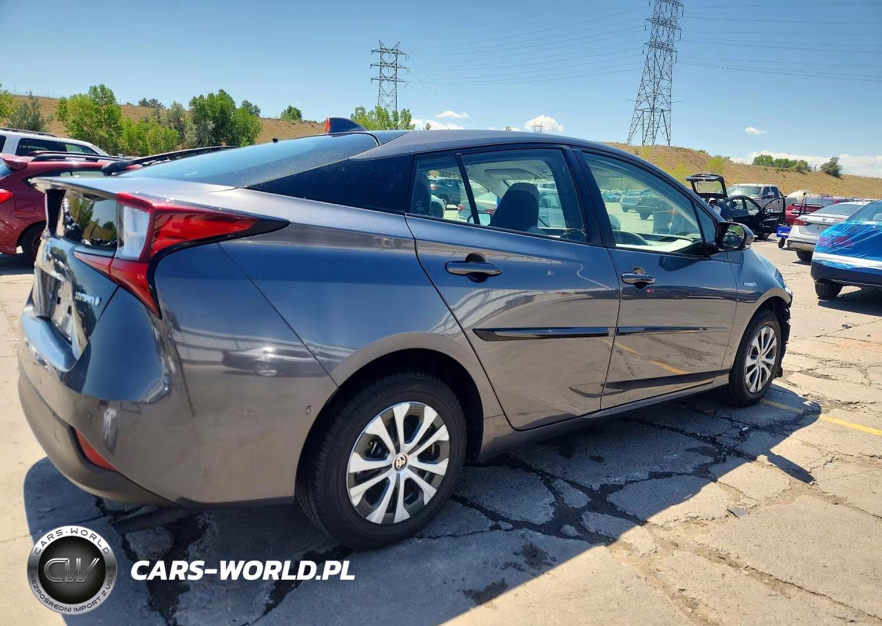 2020 Toyota Prius Le Awd-E VIN:JTDL9RFU9L3021255 - 3