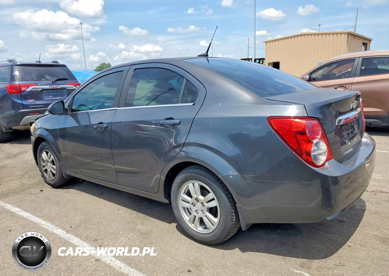 2013 Chevrolet Sonic Lt VIN:1G1JC5SH1D4153179 - 2