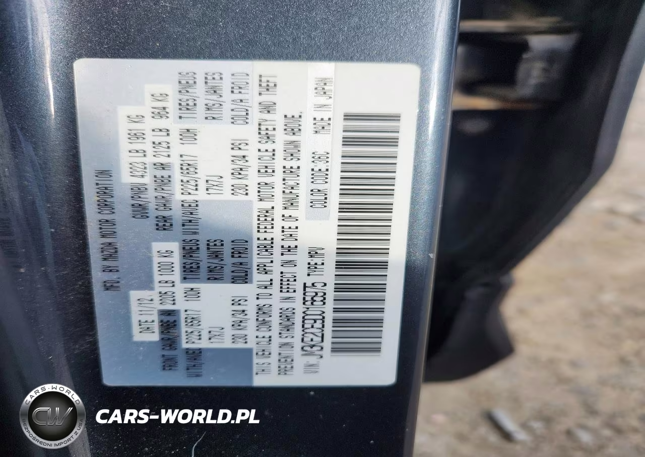 2013 Mazda Cx-5 Touring VIN:JM3KE2CE9D0165975 - 13