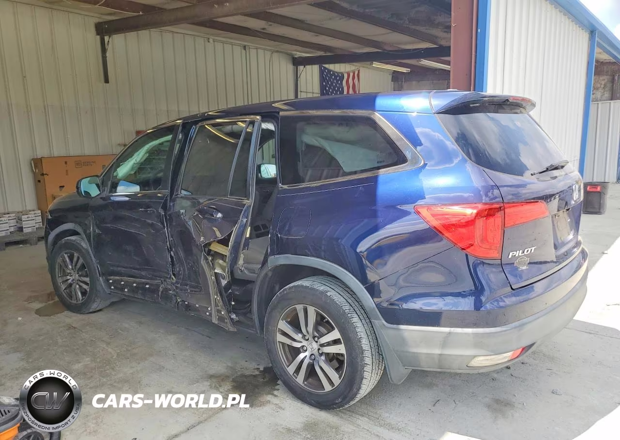 2016 Honda Pilot Exl VIN:5FNYF6H52GB007533 - 2