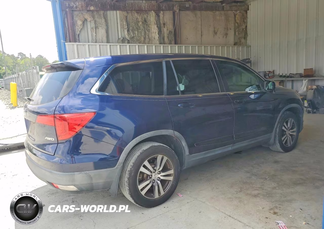 2016 Honda Pilot Exl VIN:5FNYF6H52GB007533 - 3