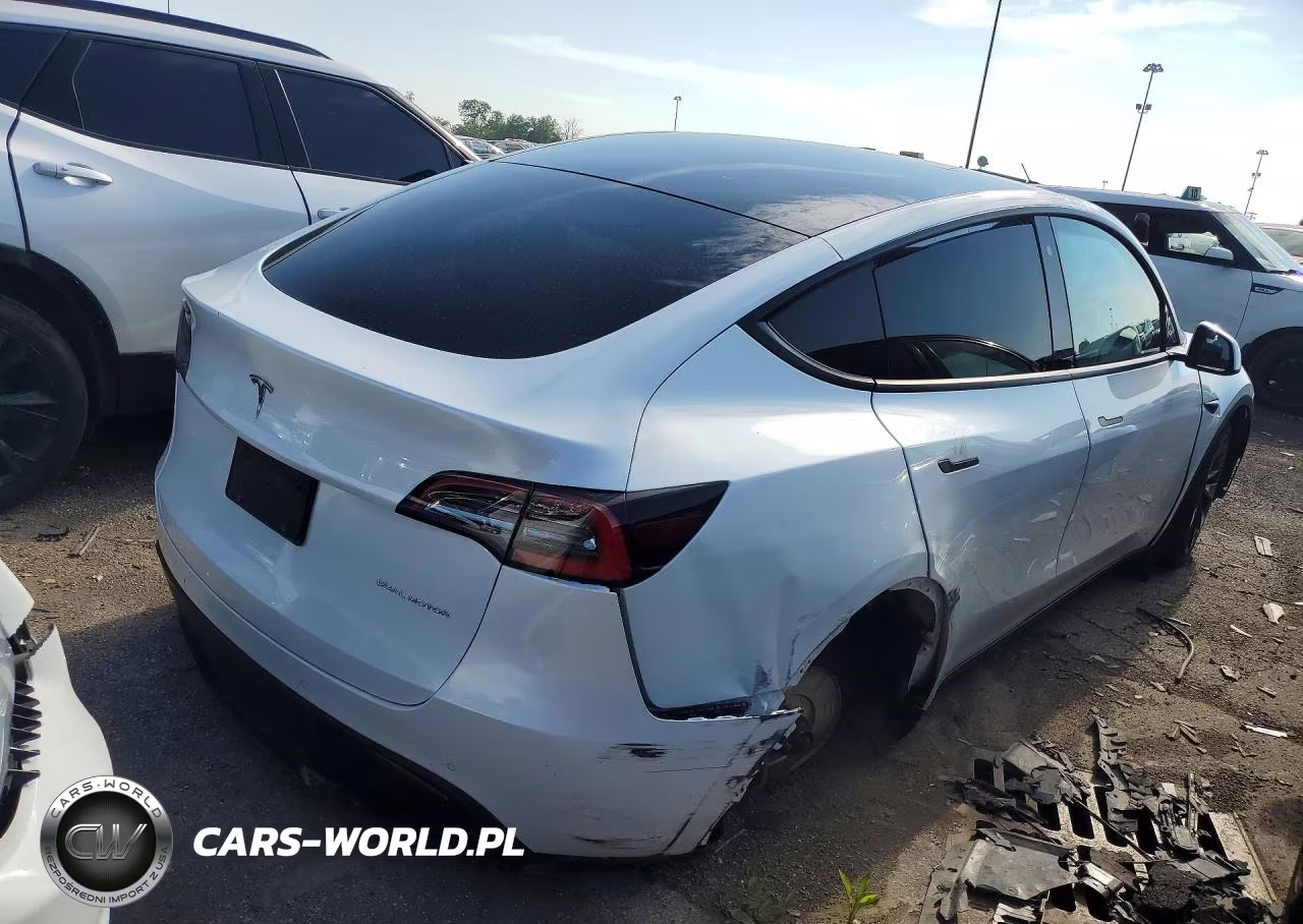 2020 Tesla Model Y VIN:5YJYGDEE2LF037423 - 3