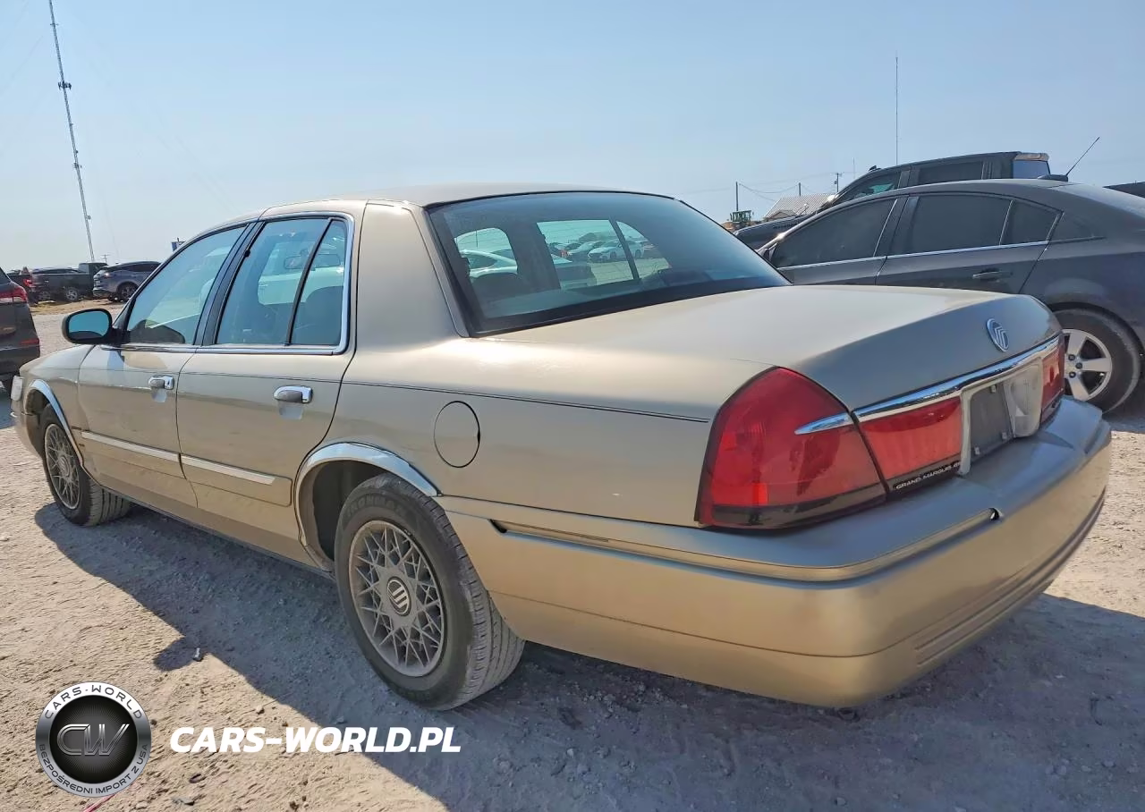 1999 Mercury Grand Marquis Gs VIN:2MEFM74W6XX617967 - 2