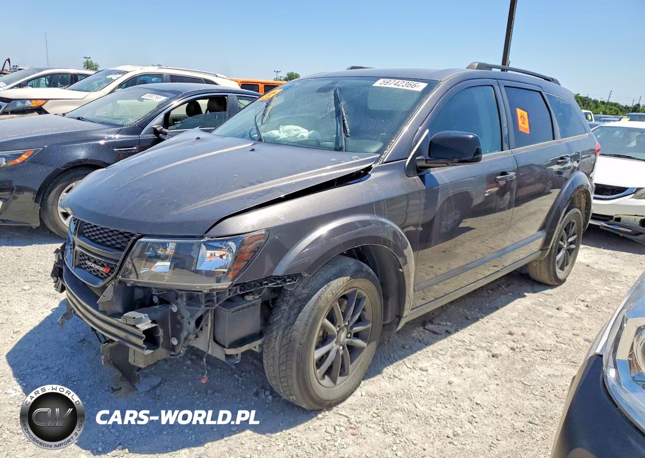 2019 Dodge Journey Se VIN:3C4PDCBBXKT848279 - 1