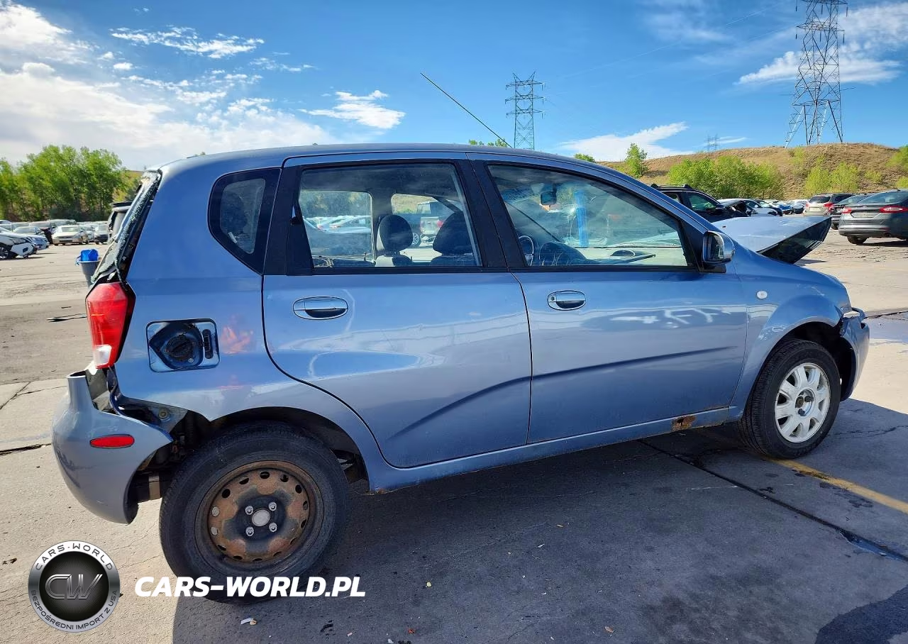 2006 Chevrolet Aveo Base VIN:KL1TD66606B537567 - 3