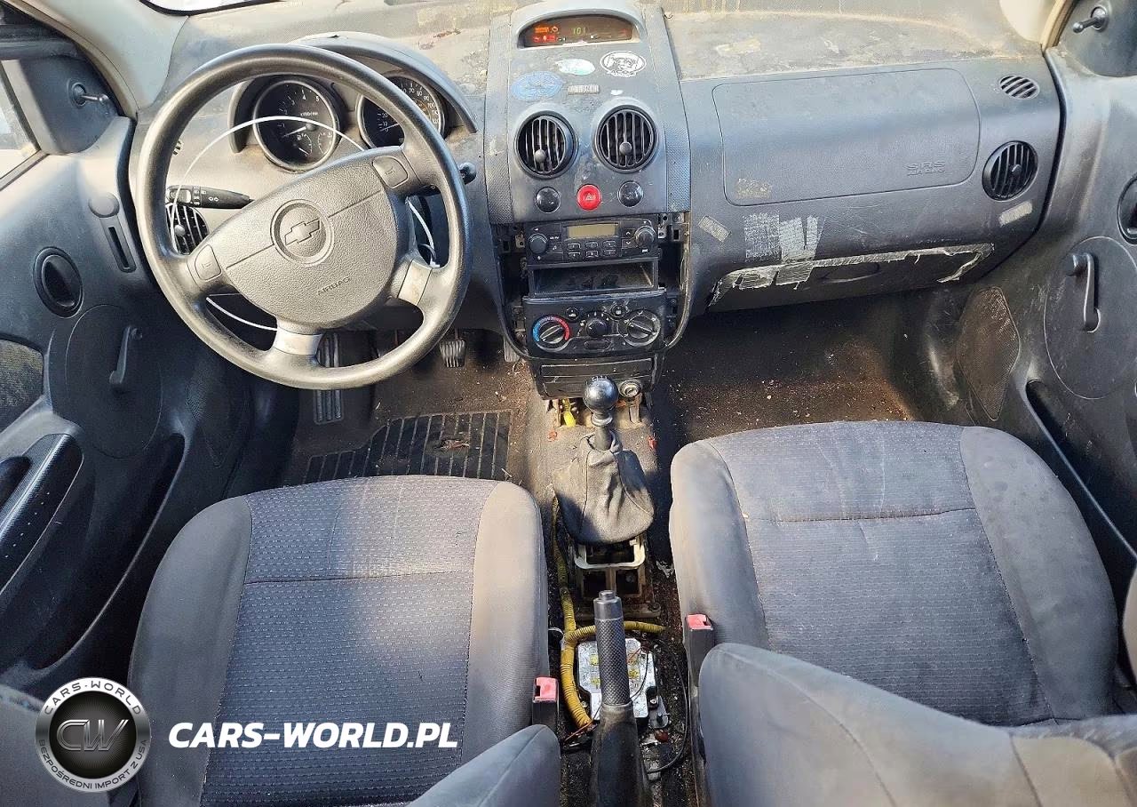 2006 Chevrolet Aveo Base VIN:KL1TD66606B537567 - 8