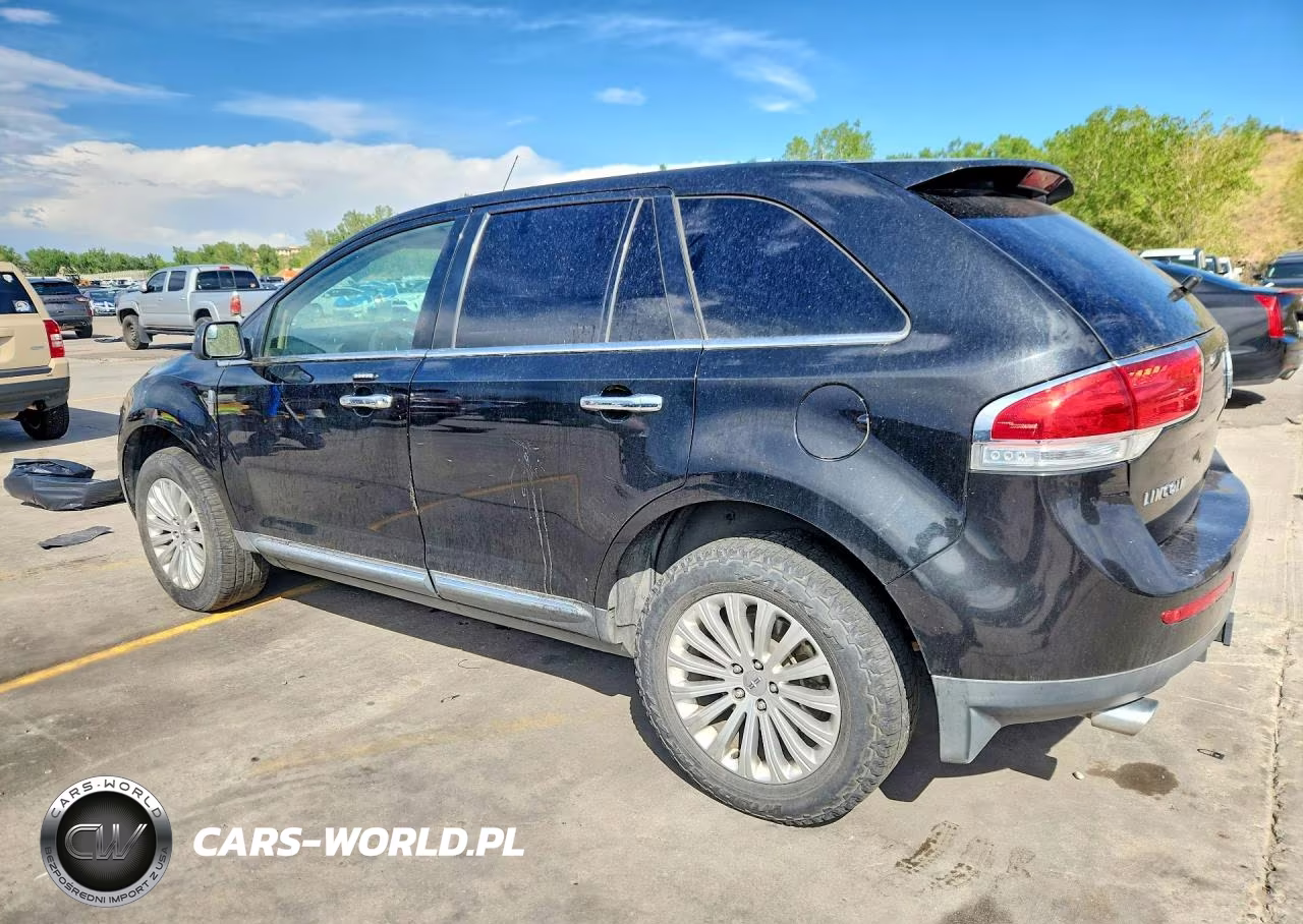 2011 Lincoln Mkx VIN:2LMDJ6JK5BBJ26034 - 2
