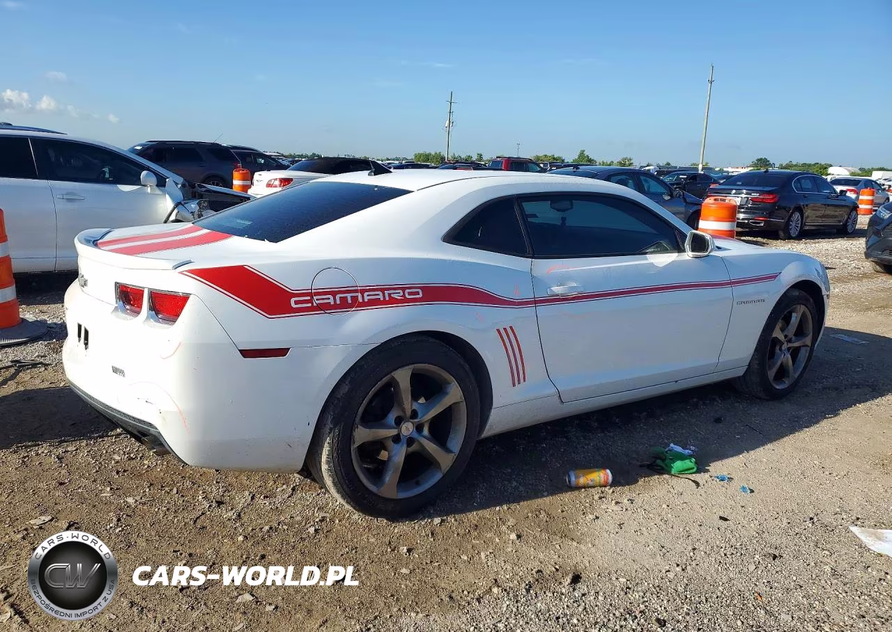 2012 Chevrolet Camaro Ls VIN:2G1FA1E37C9164347 - 3