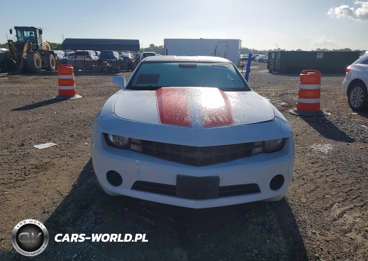 2012 Chevrolet Camaro Ls VIN:2G1FA1E37C9164347 - 5