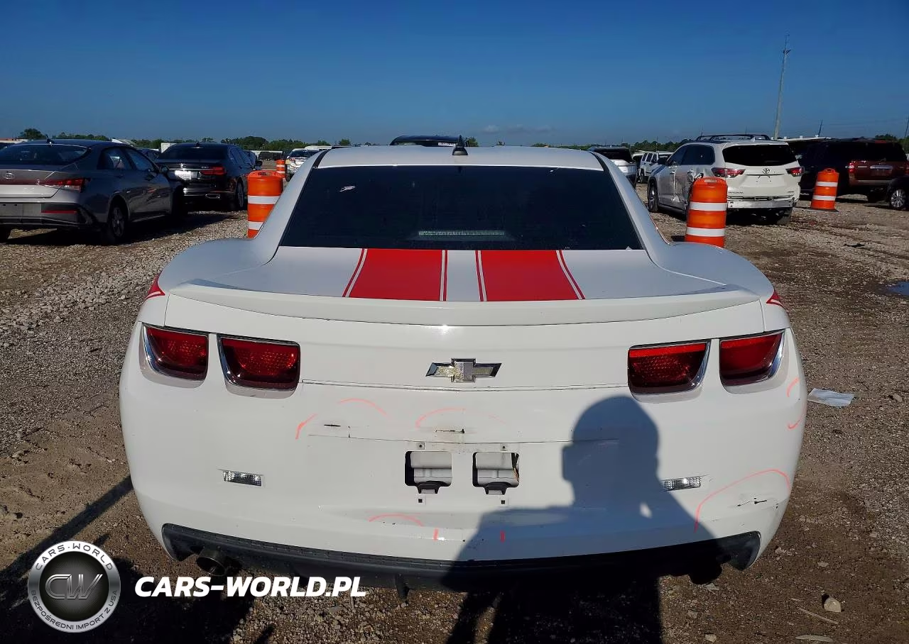 2012 Chevrolet Camaro Ls VIN:2G1FA1E37C9164347 - 6