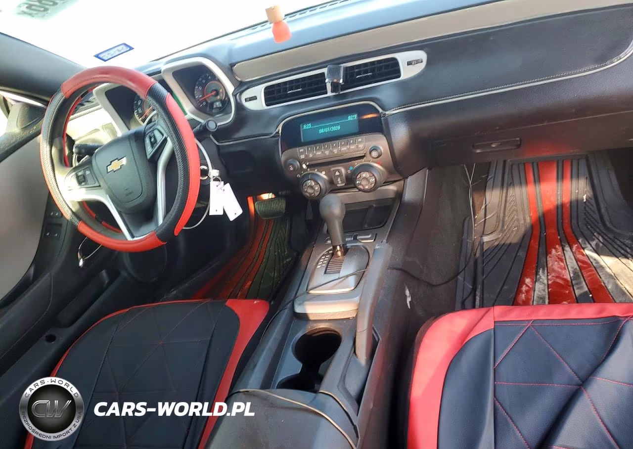 2012 Chevrolet Camaro Ls VIN:2G1FA1E37C9164347 - 8