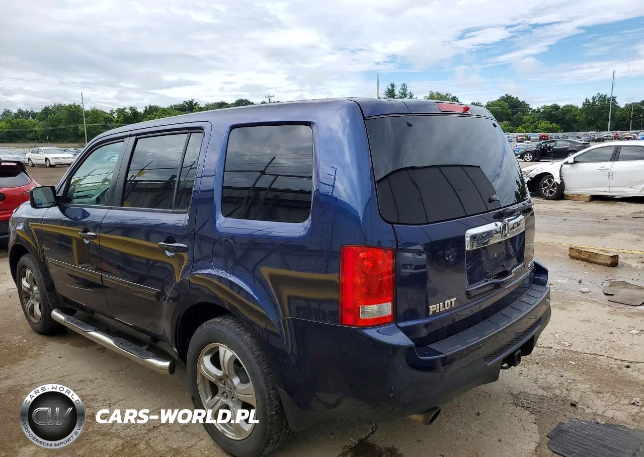 2014 Honda Pilot Exl VIN:5FNYF4H50EB036353 - 2