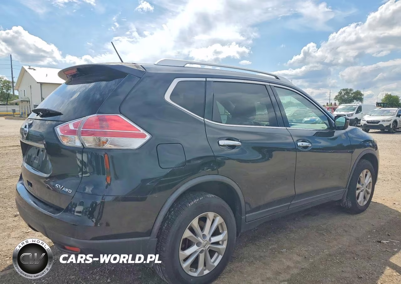 2016 Nissan Rogue Sv VIN:KNMAT2MV4GP622566 - 3