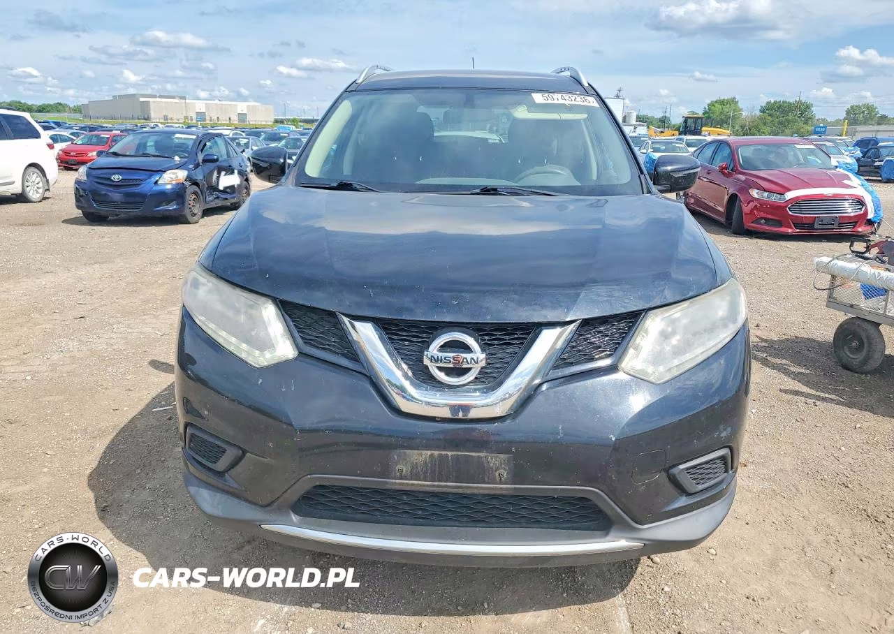 2016 Nissan Rogue Sv VIN:KNMAT2MV4GP622566 - 5