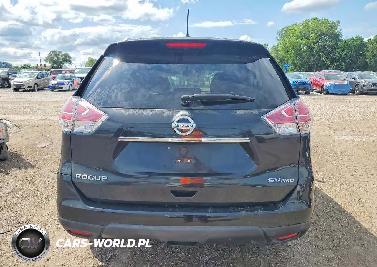 2016 Nissan Rogue Sv VIN:KNMAT2MV4GP622566 - 6
