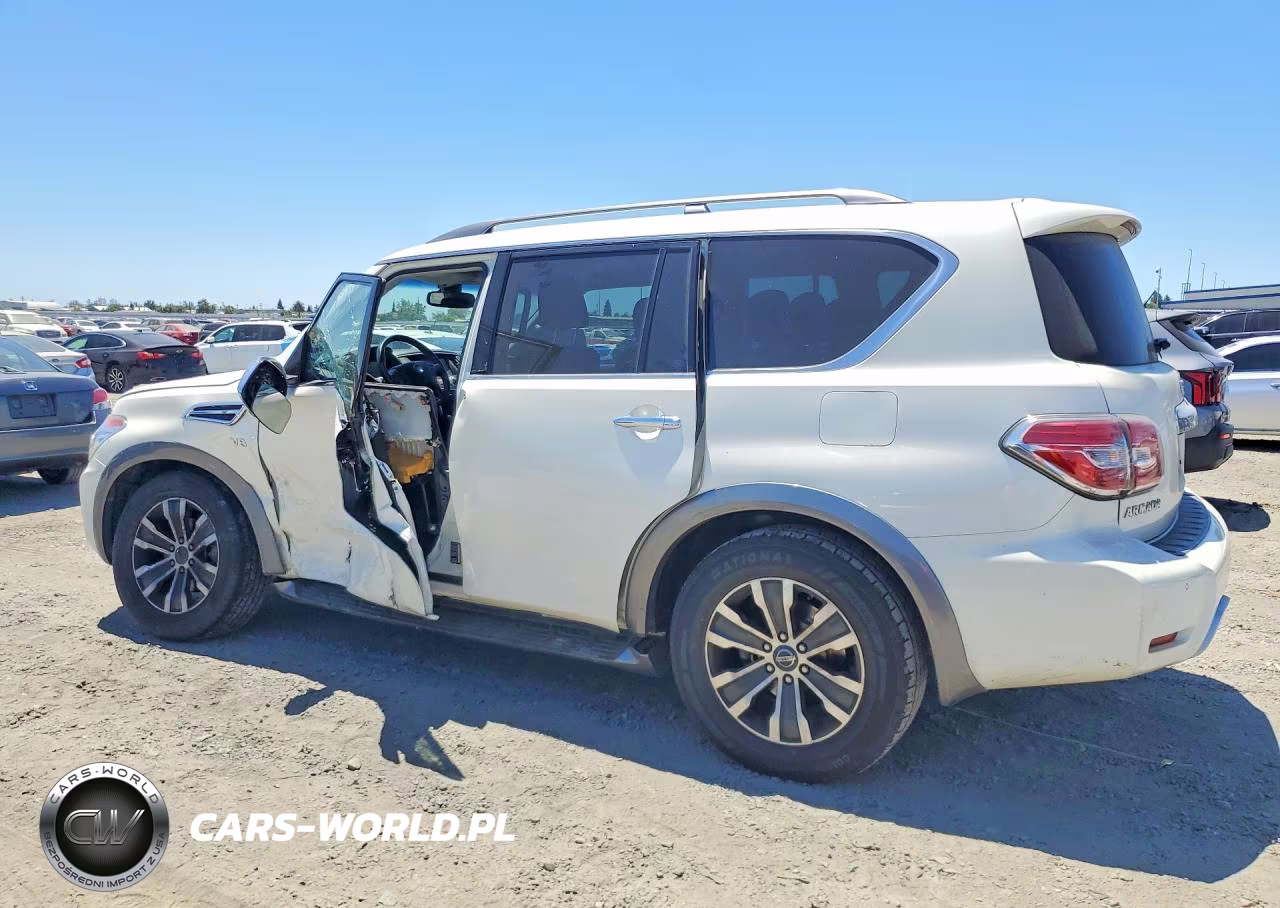 2017 Nissan Armada Sl VIN:JN8AY2NC8H9501886 - 2