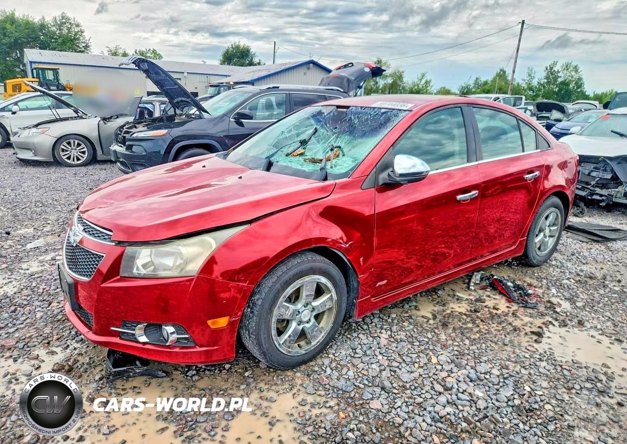 2011 Chevrolet Cruze Lt VIN:1G1PF5S93B7185511 - 1