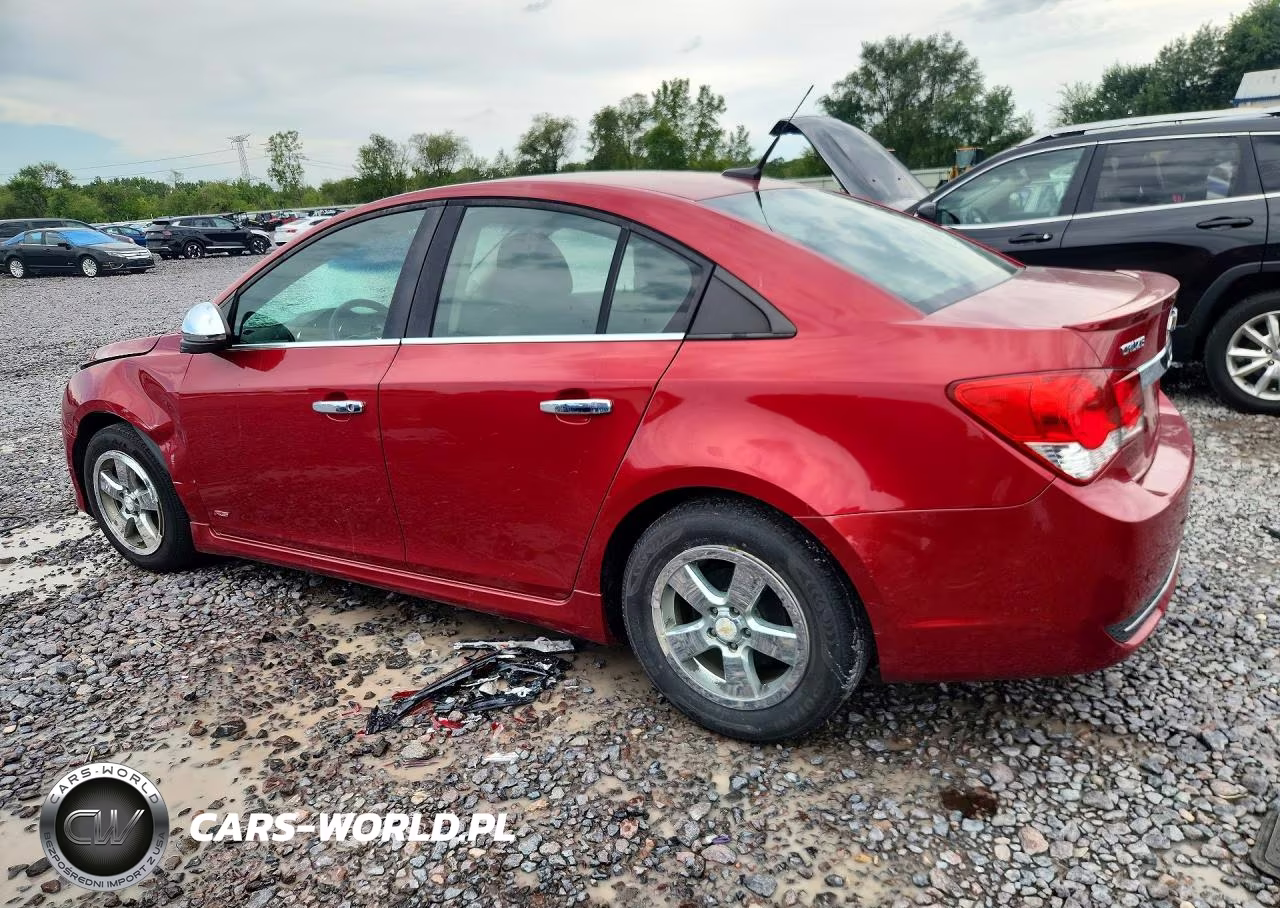 2011 Chevrolet Cruze Lt VIN:1G1PF5S93B7185511 - 2